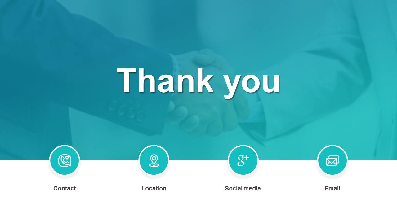 Free - Thank You Google Slide and PowerPoint Presentation Template